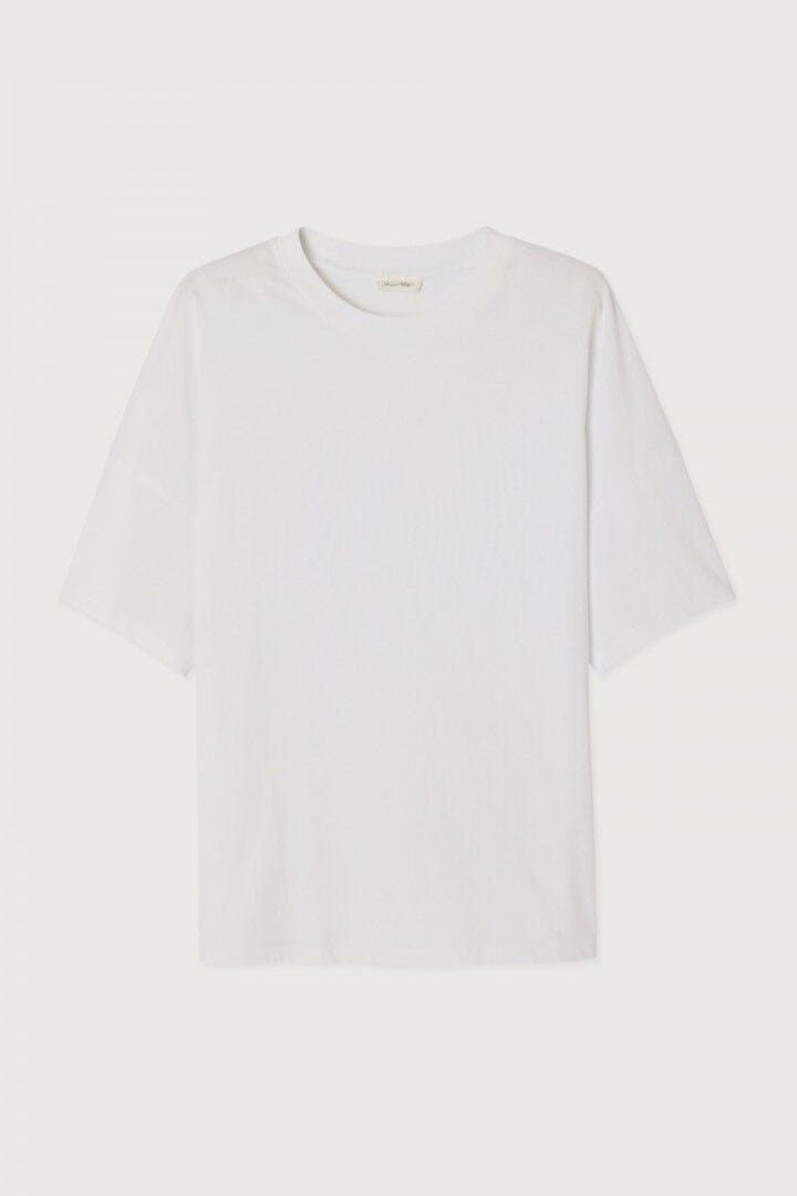 AMERICAN VINTAGE Polo/T-shirt BLANC / XS T-Shirt American Vintage - T-Shirt Homme Fizvalley