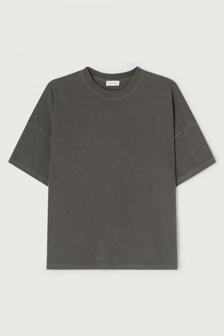 AMERICAN VINTAGE Polo/T-shirt CARBONE VINTAGE / XS T-Shirt American Vintage - T-Shirt Homme Fizvalley
