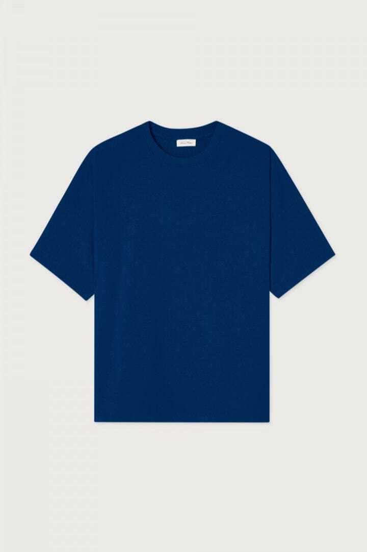 AMERICAN VINTAGE Polo/T-shirt OUTREMER VINTAGE / XS T-Shirt American Vintage - T-Shirt Homme Fizvalley