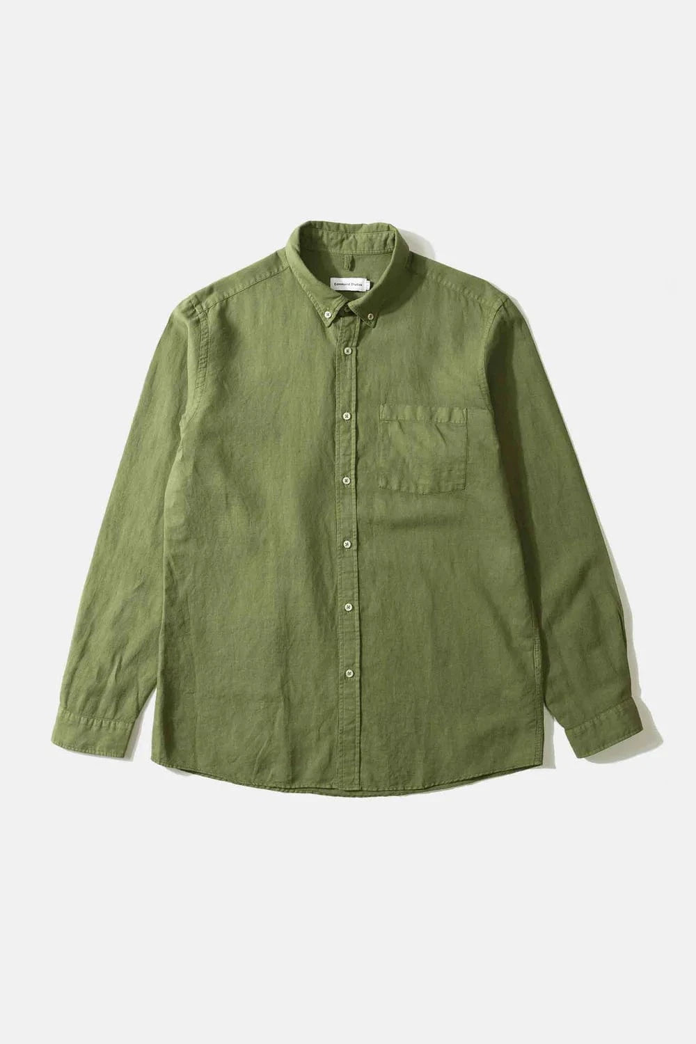 EDMMOND STUDIOS Chemises PLAIN KHAKI / S Chemise Edmmond Studios - Linen Shirt