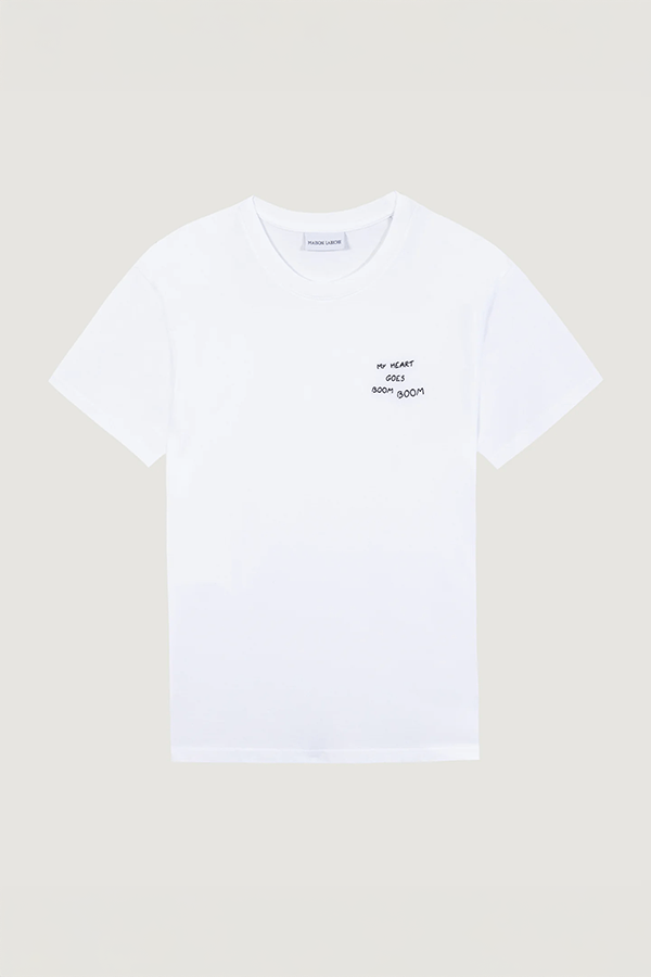 MAISON LABICHE Polo/T-shirt T-shirt Maison Labiche - Popincourt my heart goes boum boum
