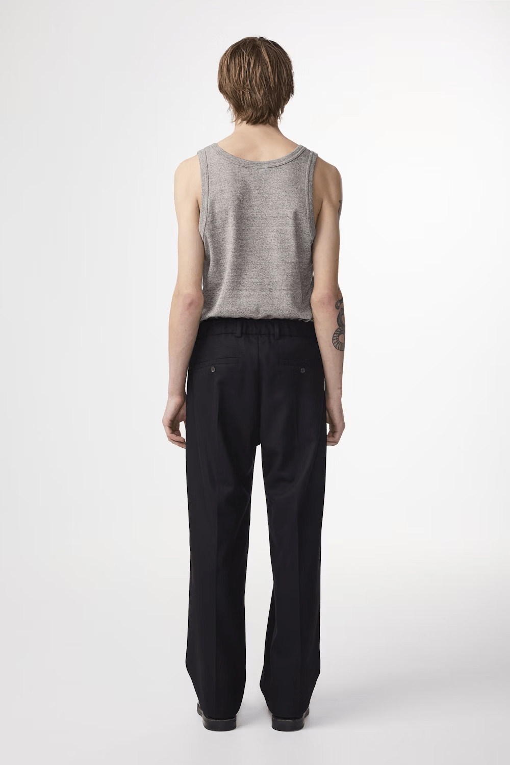 NN07 Pantalons Pantalon NN07 - Kay Relaxed Fit Wool Blend Pant 1630