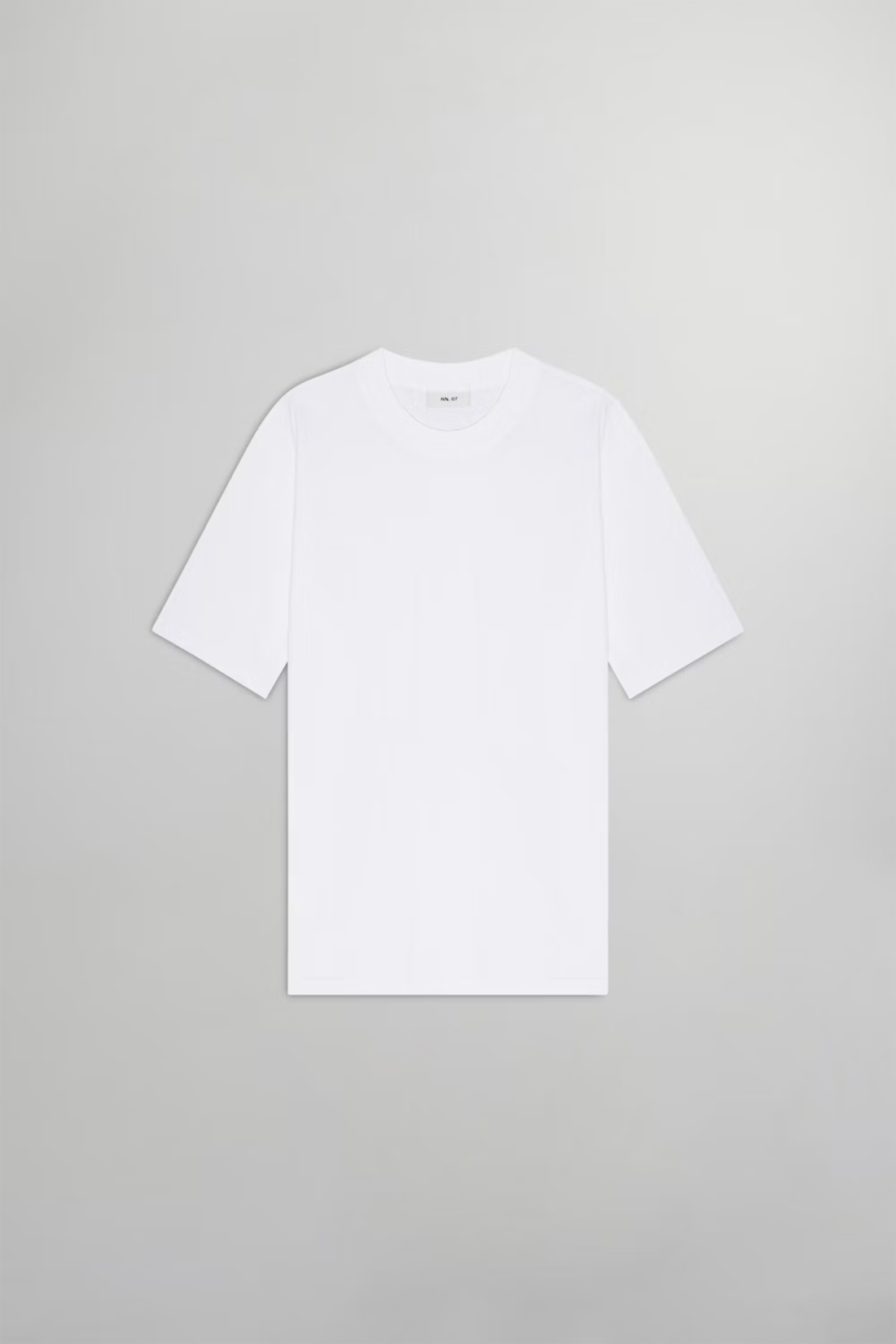 NN07 Polo/T-shirt 001 White / S T-shirt NN07 - Adam Casual Pima Tee 3209