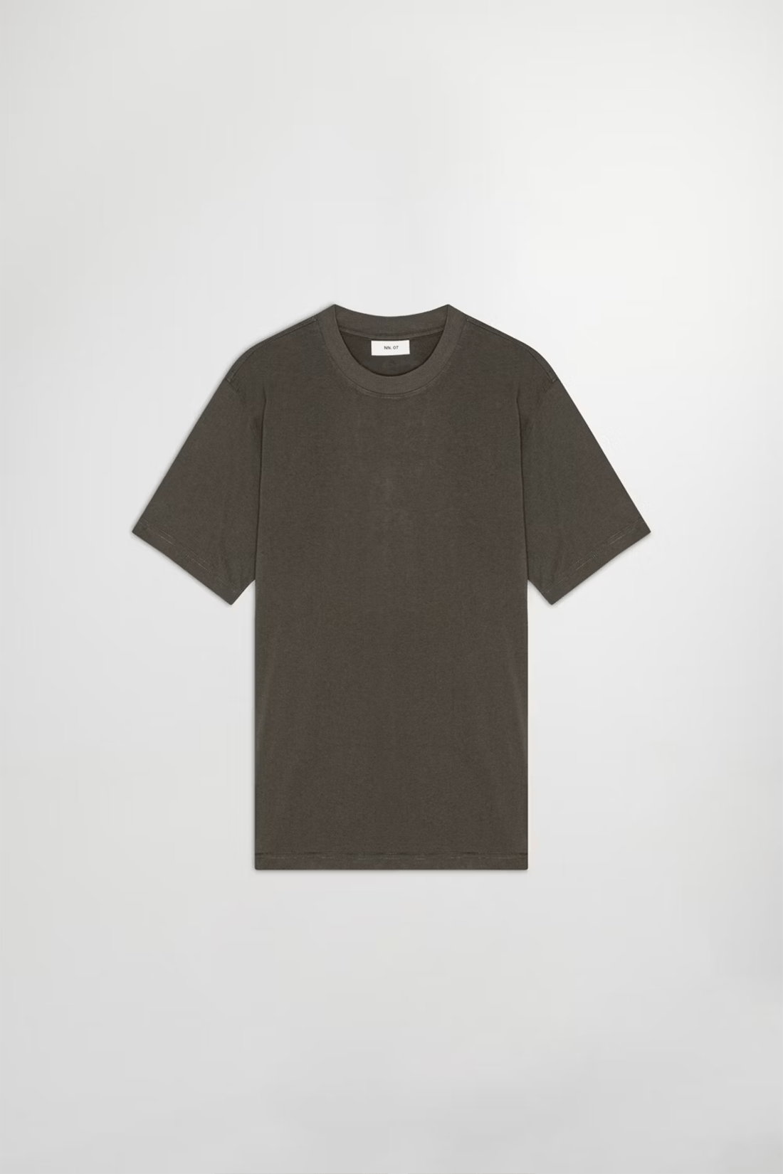 NN07 Polo/T-shirt 354 DARK ARMY / S T-shirt NN07 - Adam Casual Pima Tee 3209