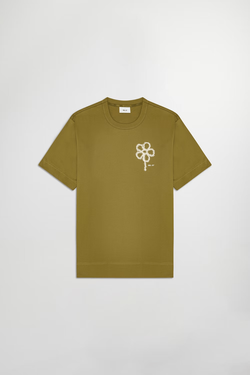 NN07 Polo/T-shirt 378 FIRENE / S T-shirt NN07 - Pedro Embroidery organic cotton Tee 35255