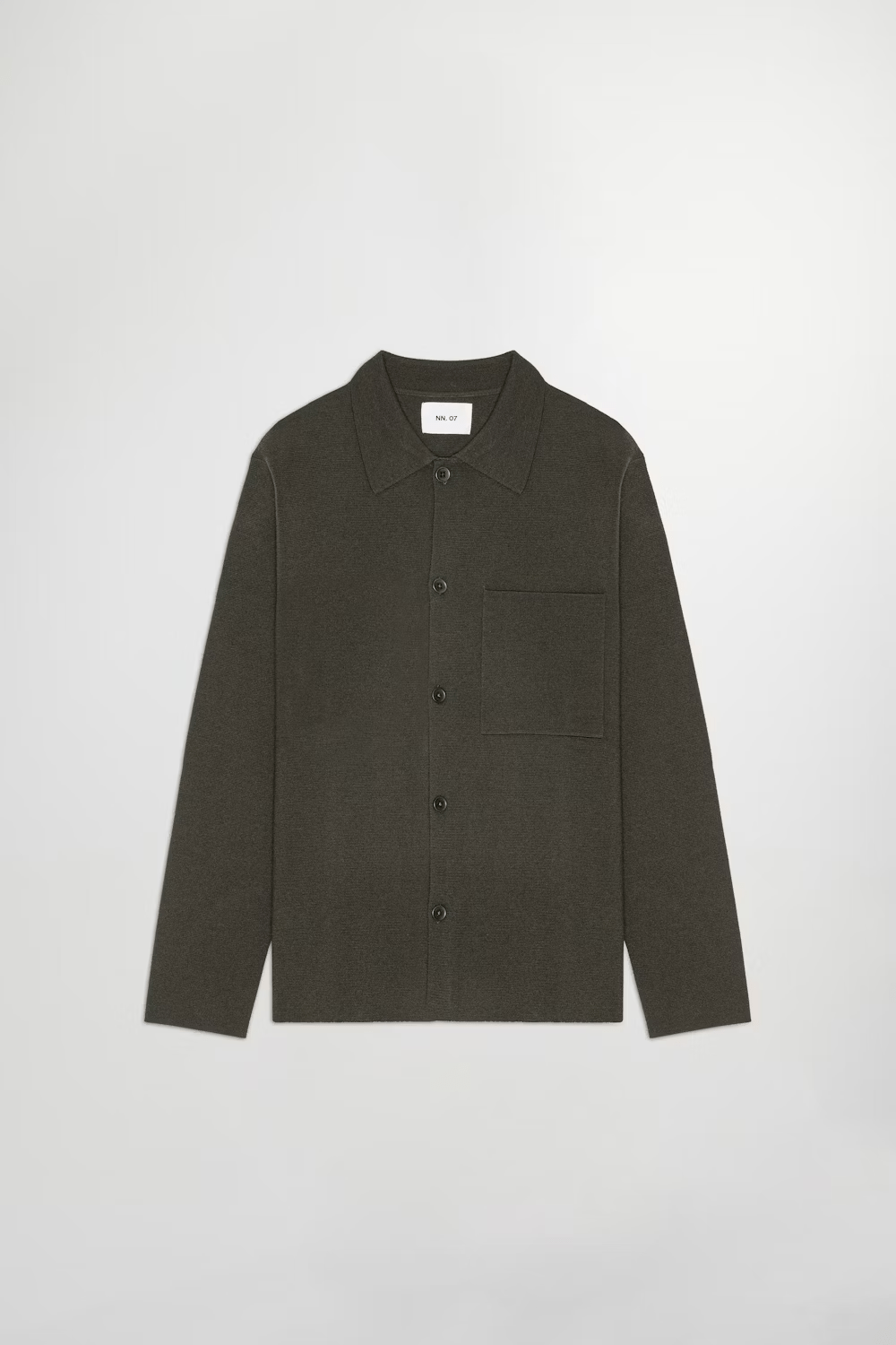 NN07 Veste/Blouson 354 DARK ARMY / S Veste NN07 - Jonas Button-up Overshirt 6530
