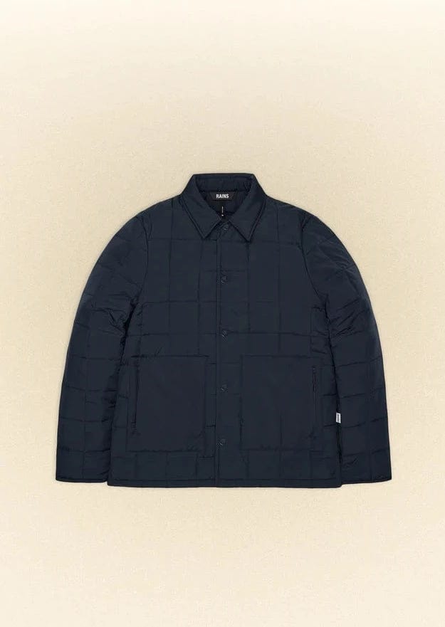 Rains Veste/Blouson Navy / XS Veste Rains - Liner Shirt Jacket