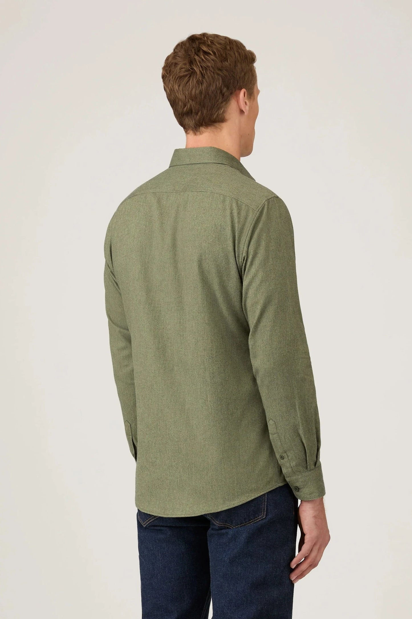 SUNSPEL Chemises Chemise Sunspel - Chemise boutonnée en flanelle