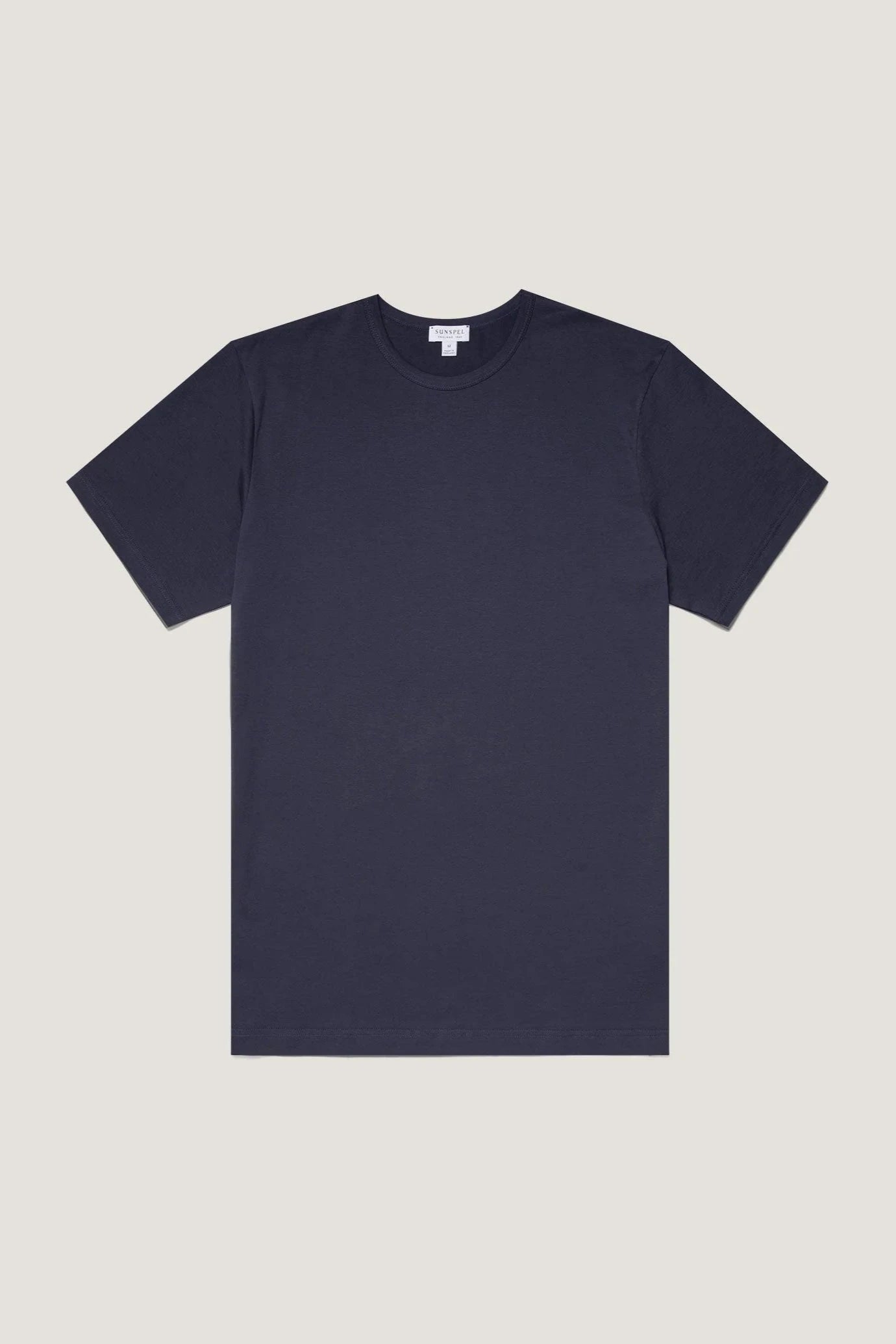 SUNSPEL Polo/T-shirt Bleu marine / S T‑shirt Sunspel - T‑shirt classique