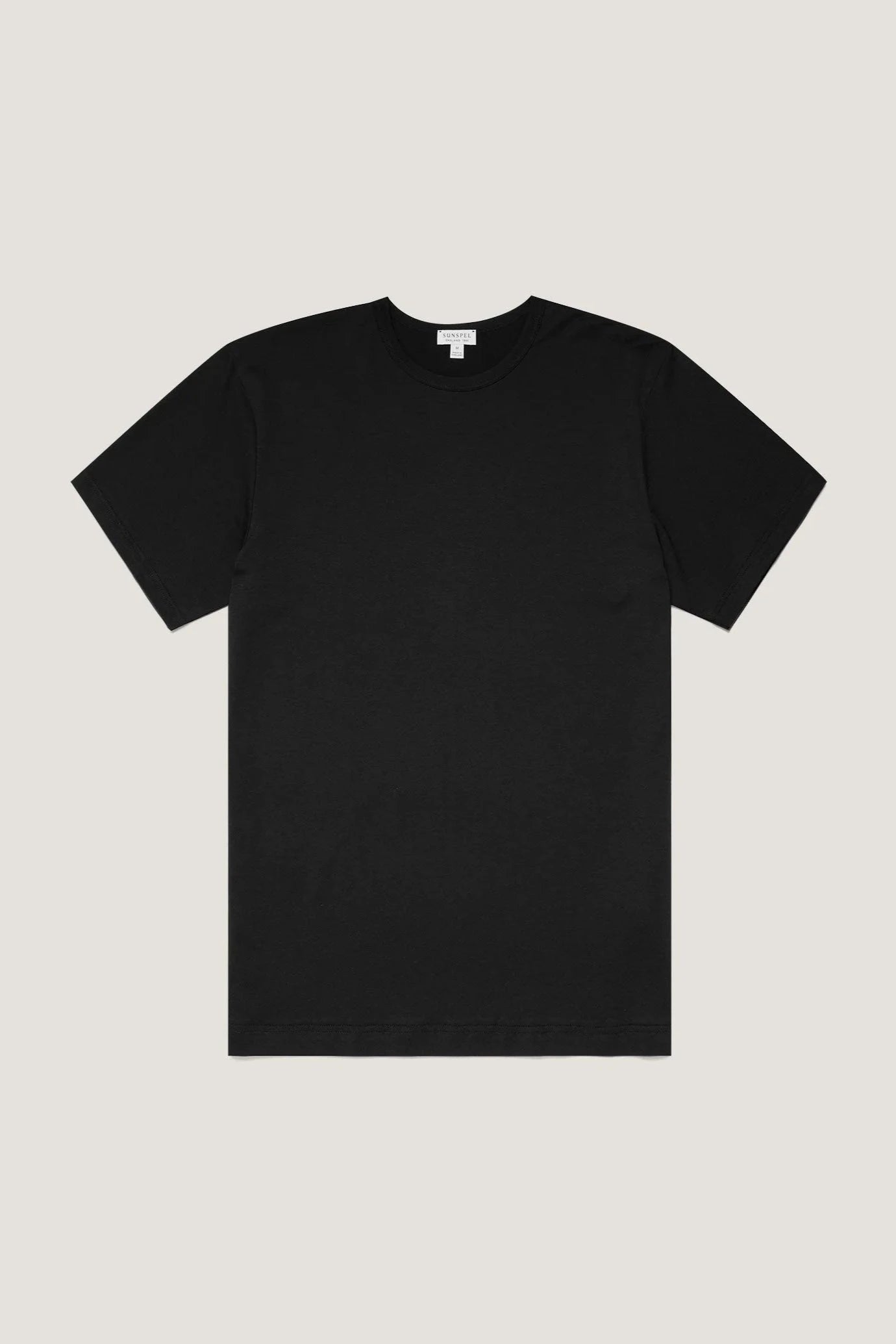SUNSPEL Polo/T-shirt Noir / S T‑shirt Sunspel - T‑shirt classique