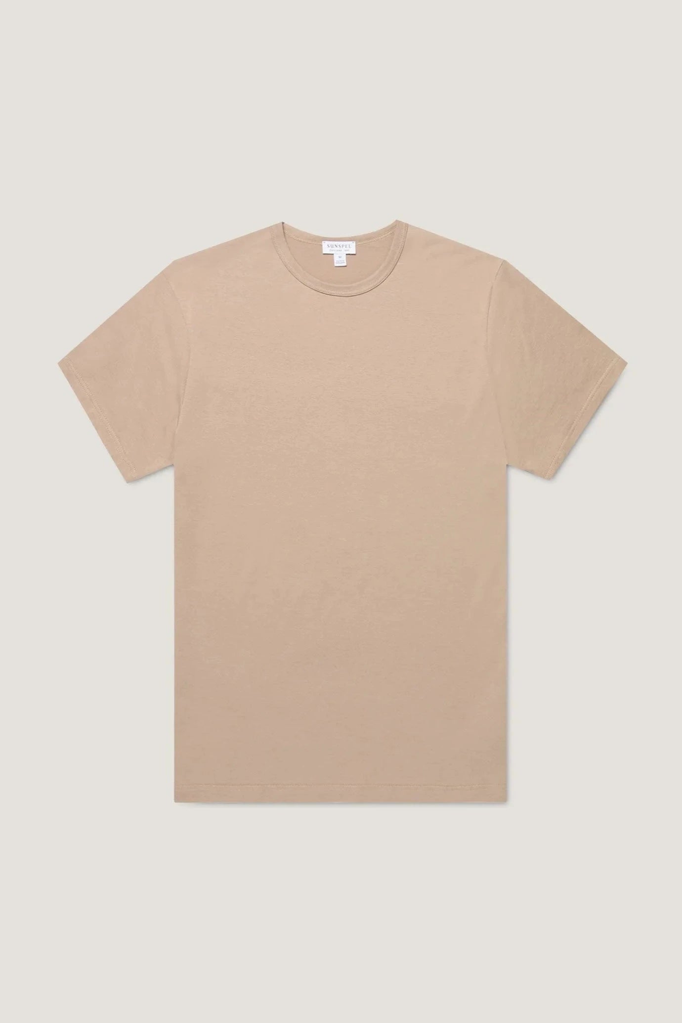 SUNSPEL Polo/T-shirt Taupe clair / S T‑shirt Sunspel - T‑shirt classique