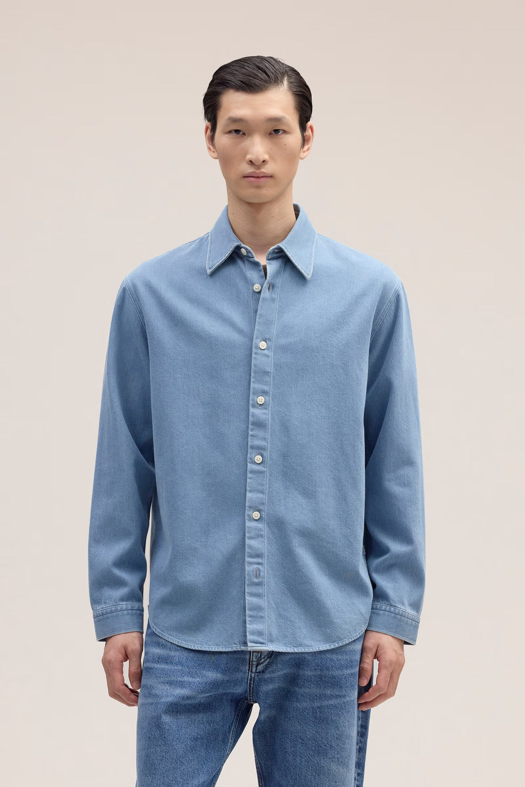 NN07 - Casper Overshirt Denim Homme