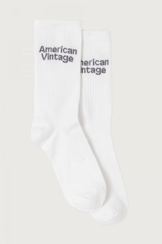 AMERICAN VINTAGE Accessoires BLEU CIEL / M Chaussettes American Vintage - Chaussettes mixte Clypsun