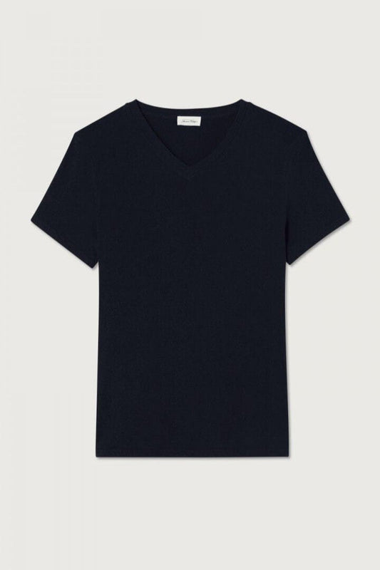 AMERICAN VINTAGE Polo/T-shirt NOIR / S T-Shirt American Vintage - T-shirt homme Gamipy