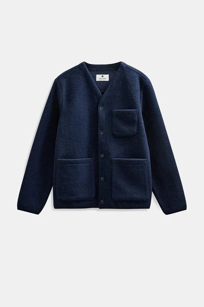 ANERKJENDT Pull/Cardigan/Gilet SKY CAPTAIN / S Pull Anerkjendt - Aksigurd boiled wool overshirt