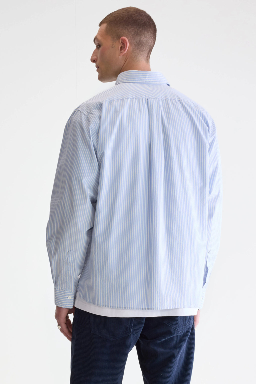 BELLEROSE Chemises stripe w / L BELLEROSE -  Gollie Relaxed Shirt
