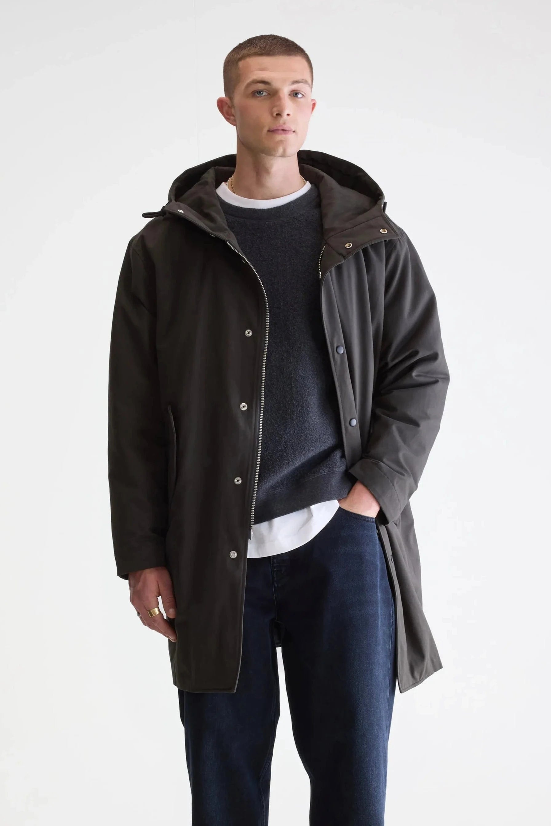 BELLEROSE Doudoune/manteaux/outerwear/blousons PIRATE / S Manteau Bellerose - Parka à capuche Hanson