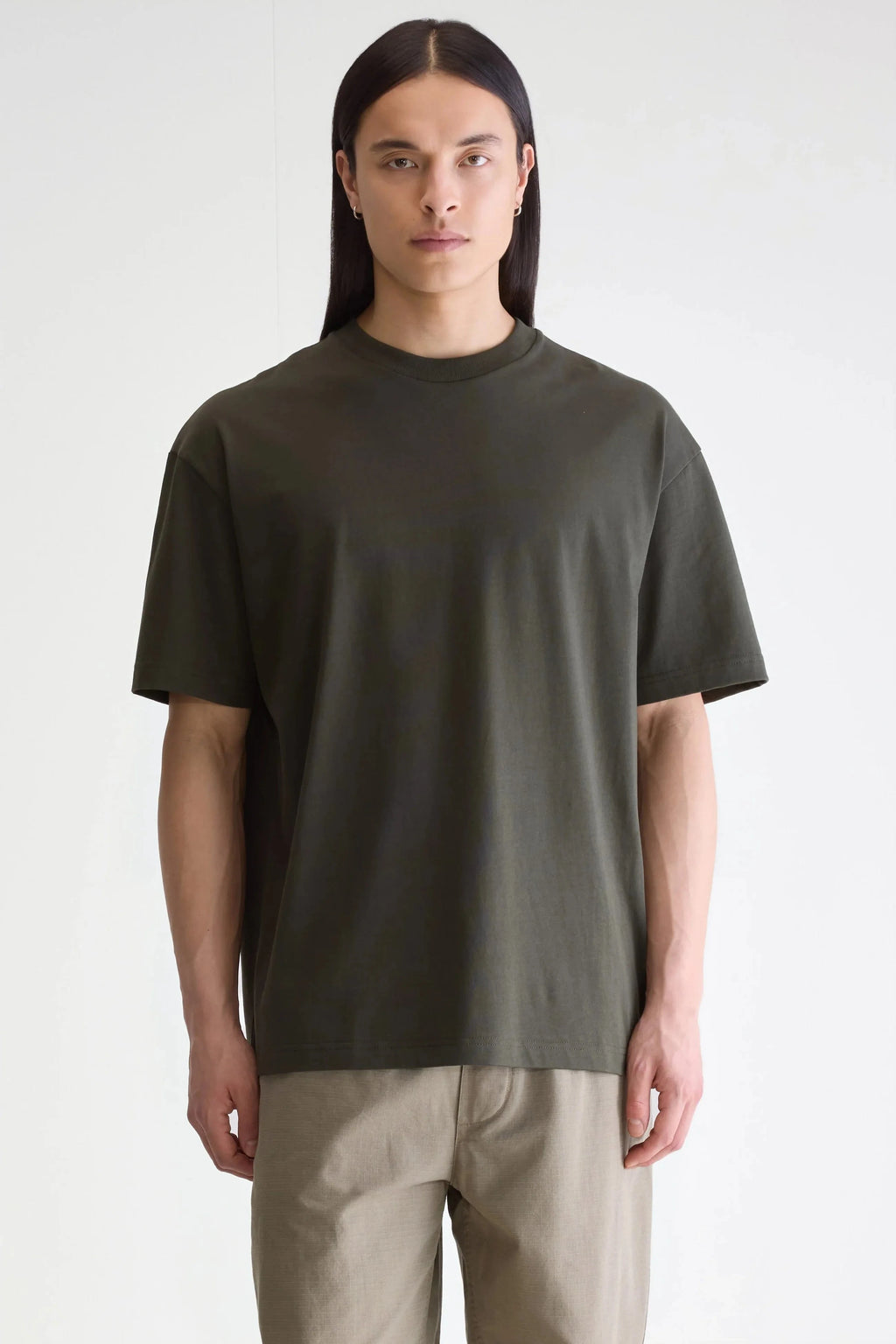 BELLEROSE Polo/T-shirt DARK OLIVE / S T-shirt Bellerose - T-shirt à manches courtes Vlugs
