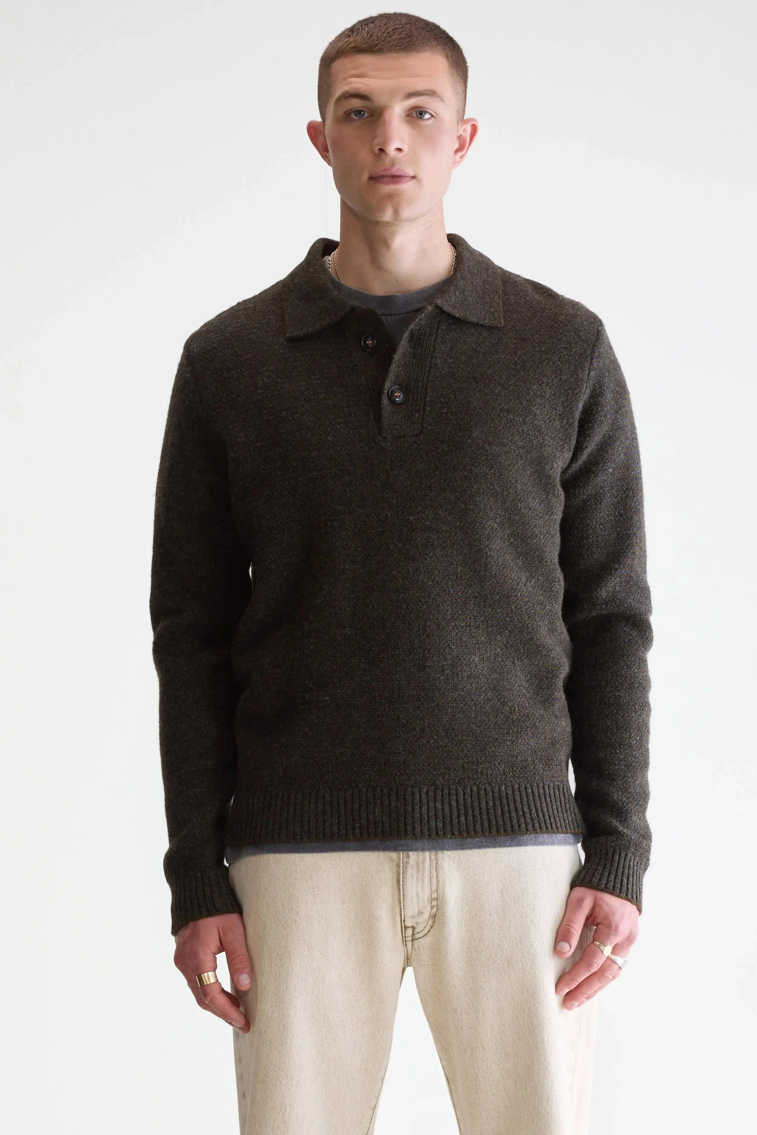 BELLEROSE Pull/Cardigan/Gilet Pull Bellerose - Pull à col polo Allui