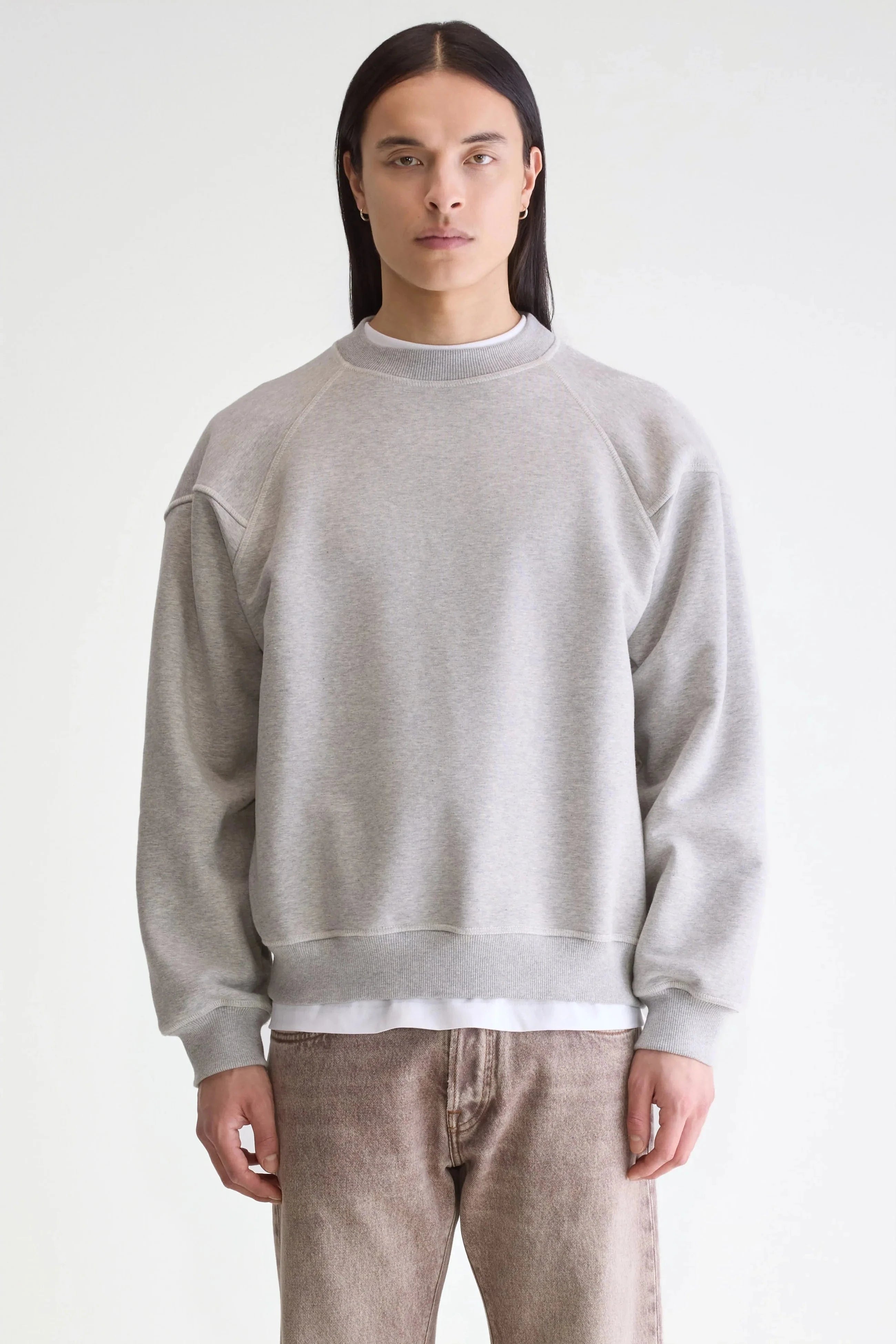 BELLEROSE Sweats Sweat Bellerose - Sweatshirt à col rond Font