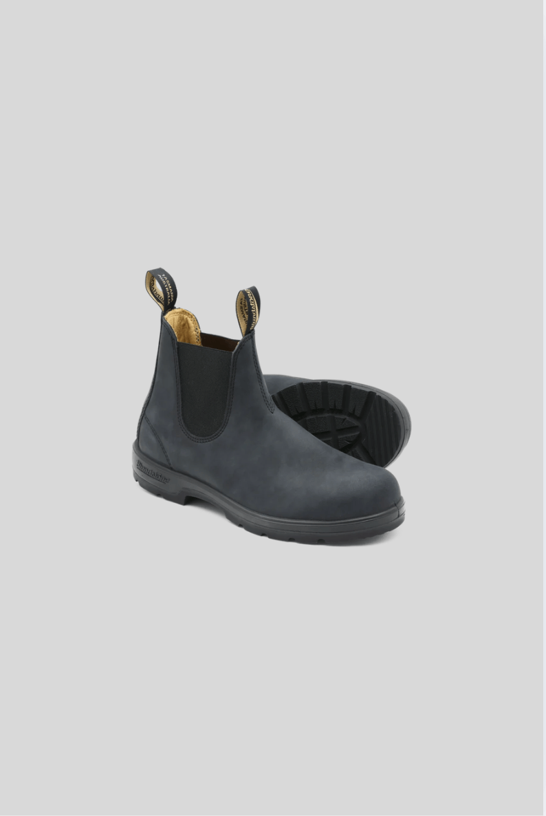 BLUNDSTONE Blundstone - 587 CLASSICS HOMME CHELSEA BOOTS  RUSTIC BLACK