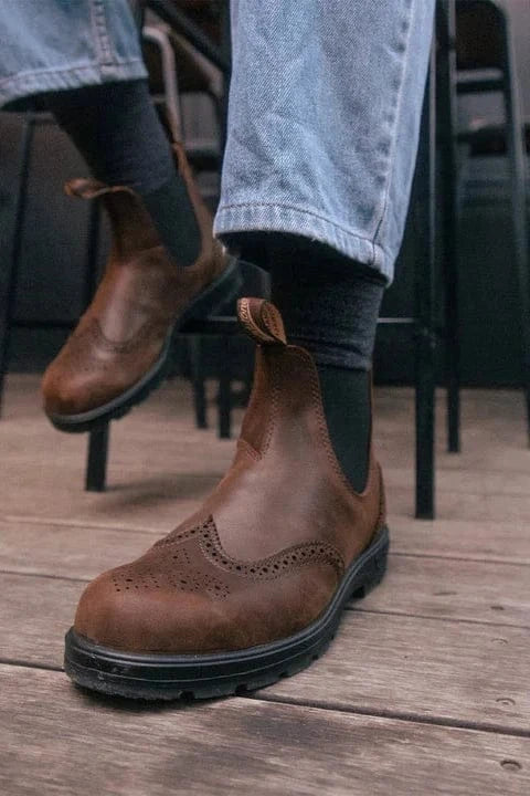 BLUNDSTONE Chaussures Blundstone - 2444 CLASSIC CHELSEA BOOTS ANTIQUE BROWN