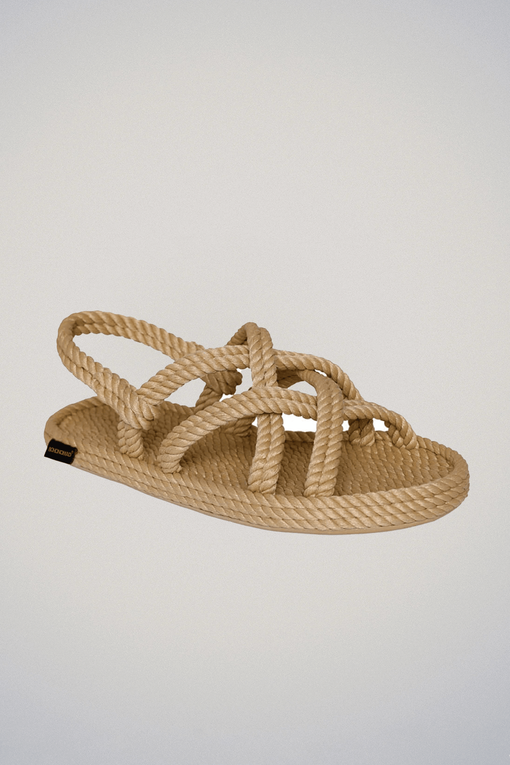 BOHONOMAD Beige / 41 Chaussures Bohonomad - Bodrum sandale à corde