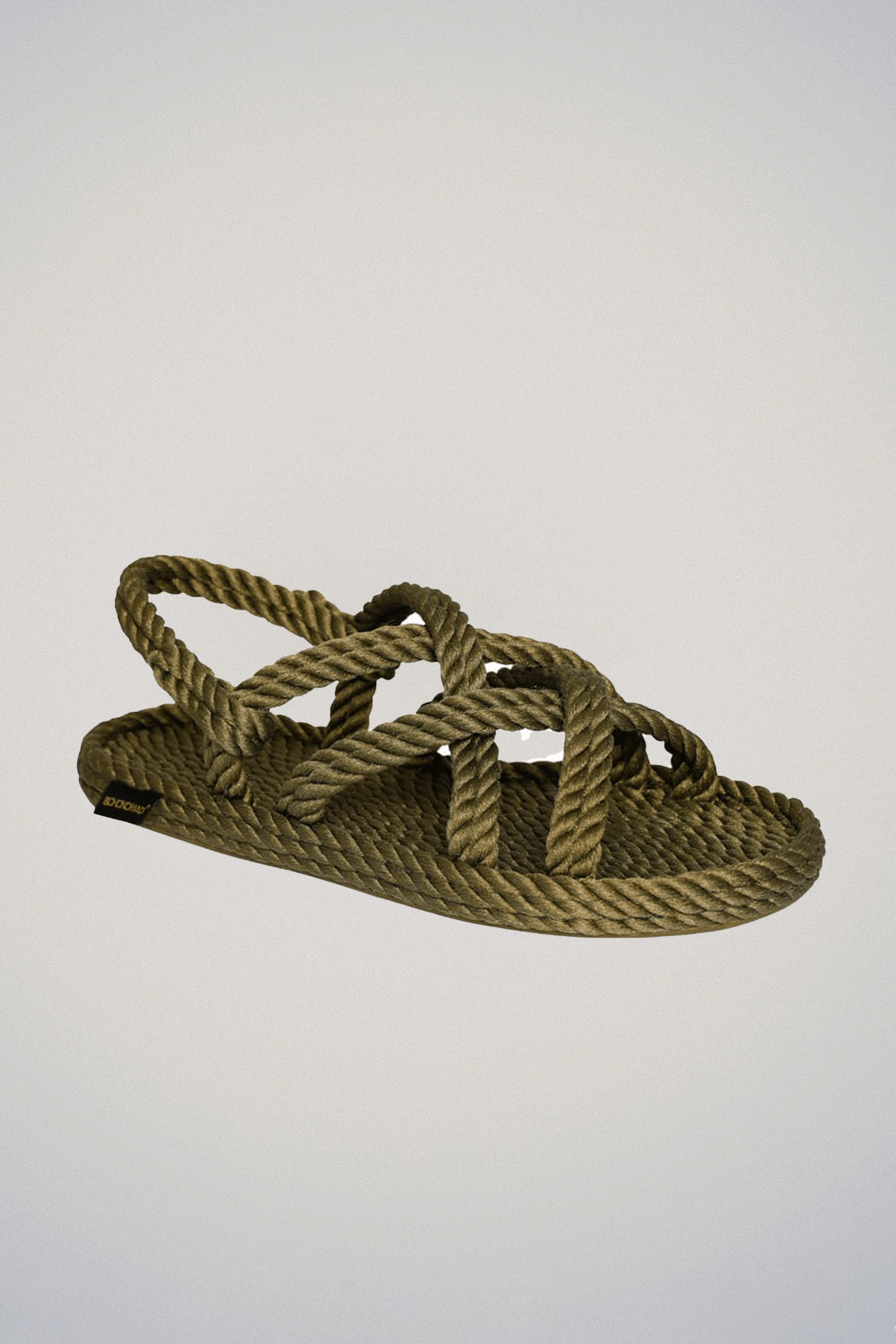 BOHONOMAD Kaki / 44 Chaussures Bohonomad - Bodrum sandale à corde