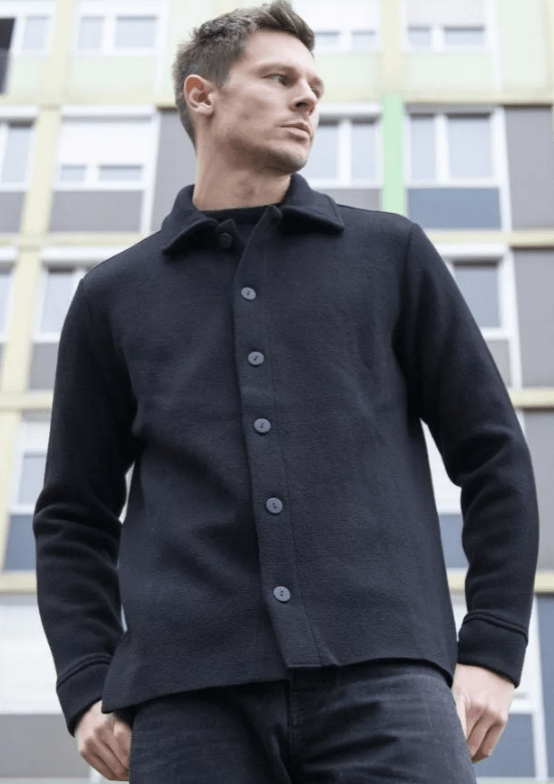 Cabane Pull/Cardigan/Gilet XS / Noir Surchemise Cabane - Muzelle
