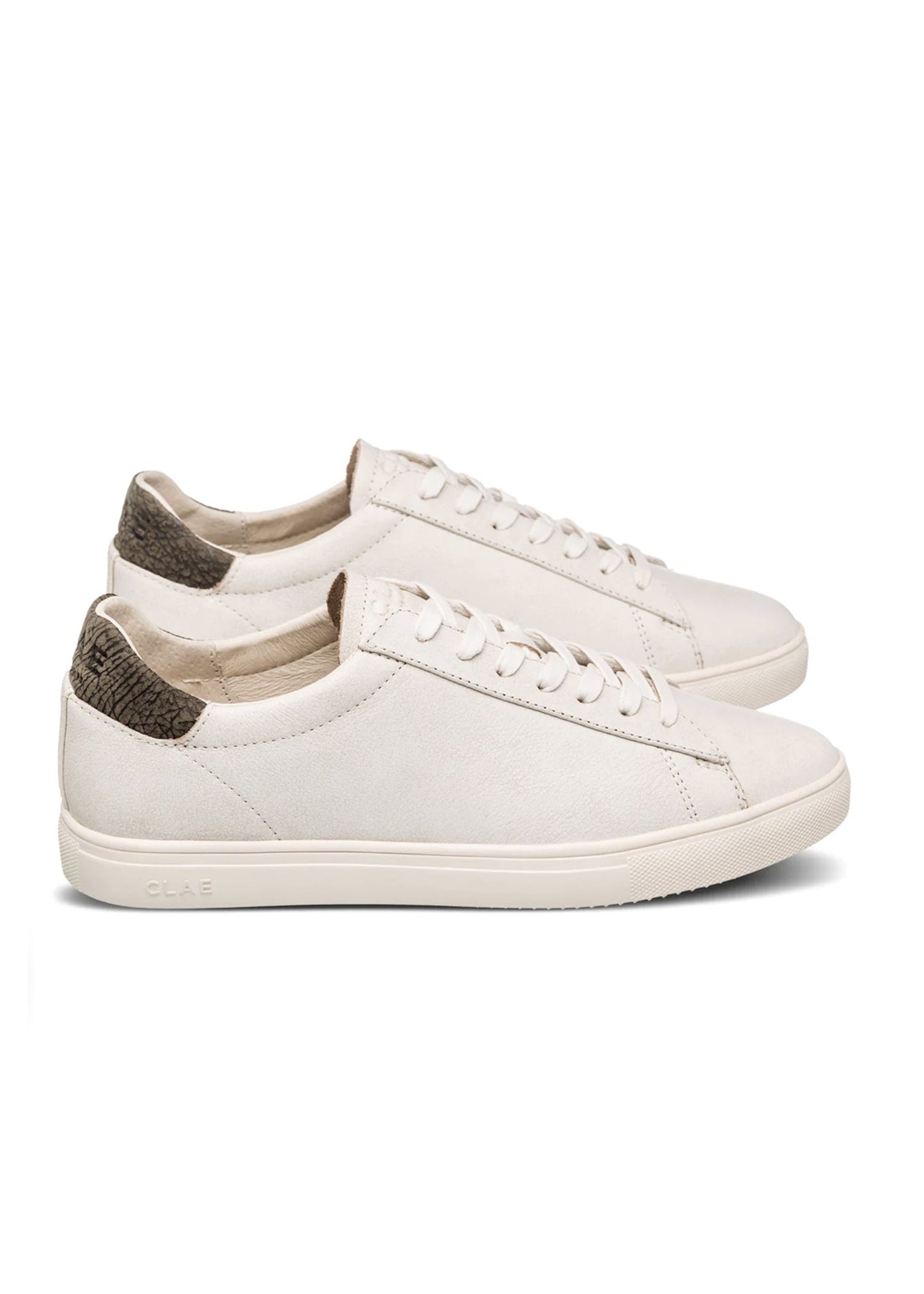 Clae Chaussures Chaussures  CLAE - Baskets Bradley distressed  leather