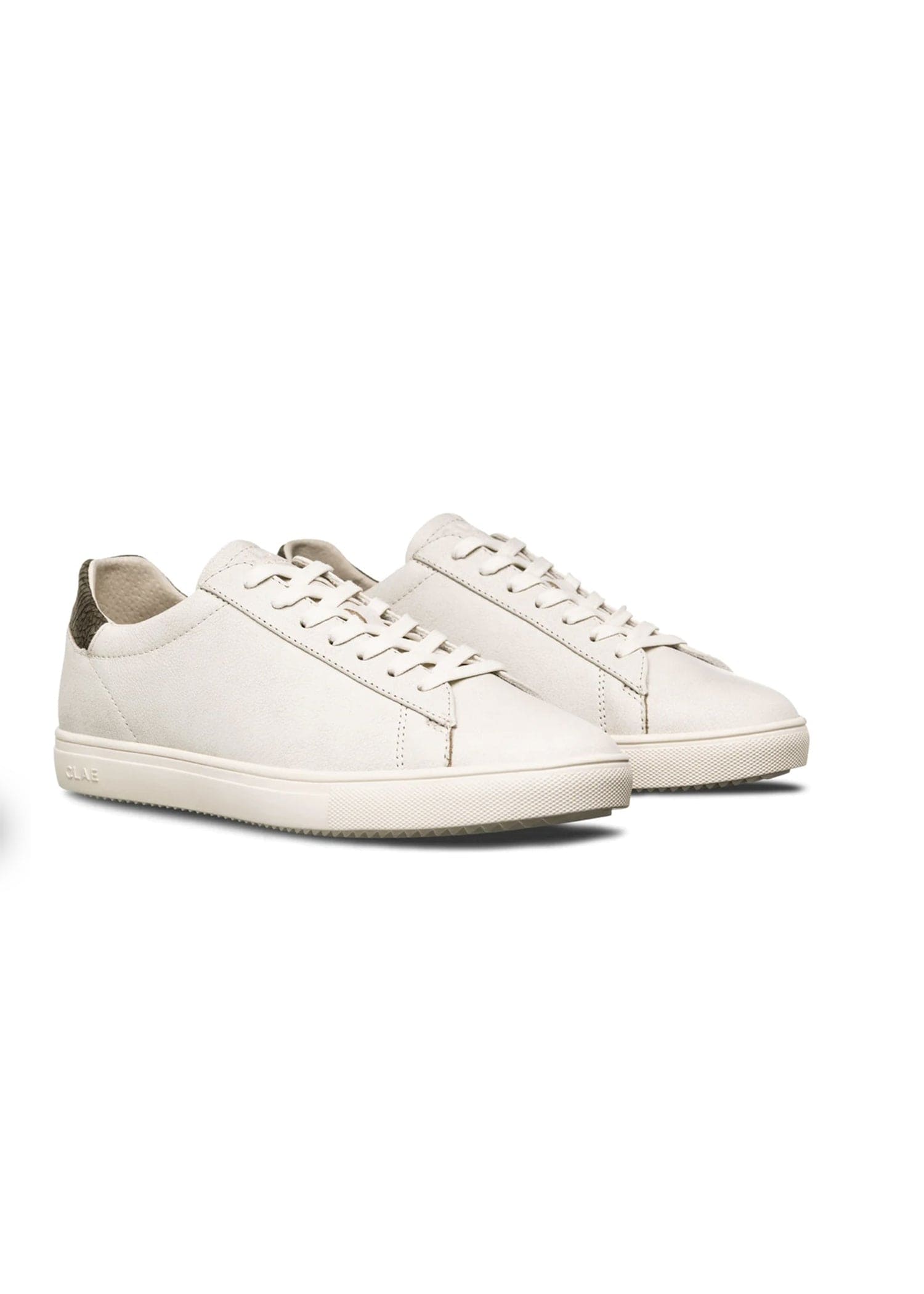 Clae Chaussures Chaussures  CLAE - Baskets Bradley distressed  leather