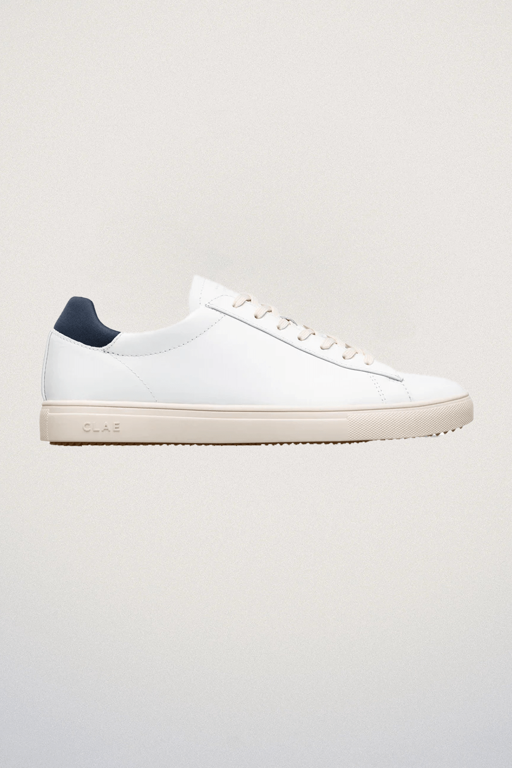CLAE Chaussures Chaussures CLAE - Baskets Bradley Essentials White Leather Navy