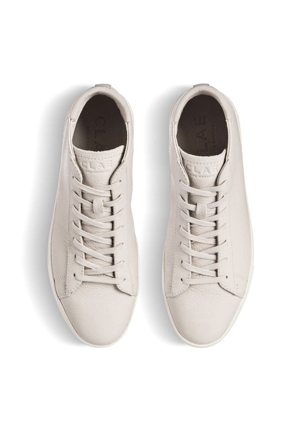 Le Repère Baskets CLAE Bradley Mid Off-White leather – Le