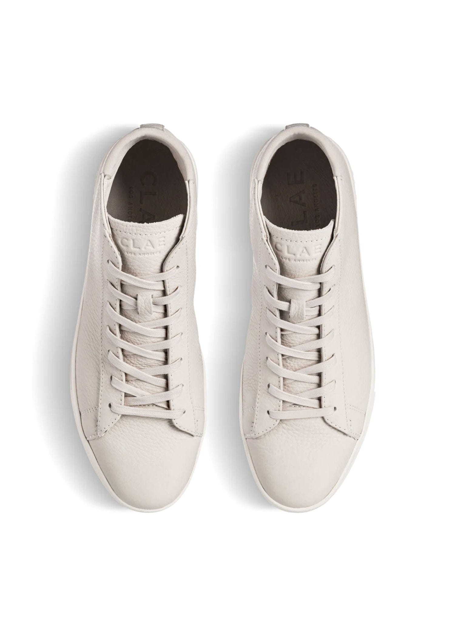 Clae Chaussures Chaussures CLAE - Baskets Bradley Mid Off-White leather