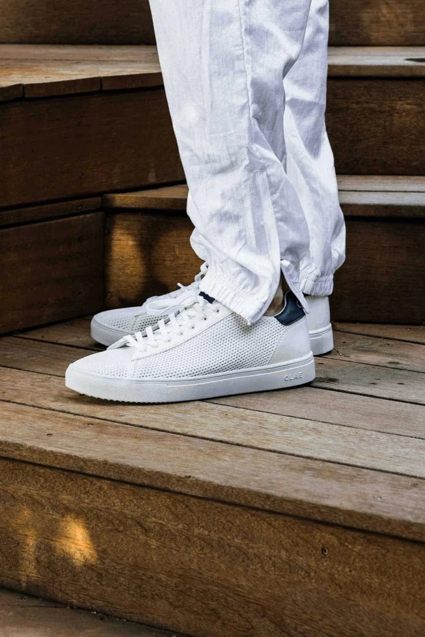 CLAE Chaussures Chaussures CLAE - Bradley Knit White Navy Cactus