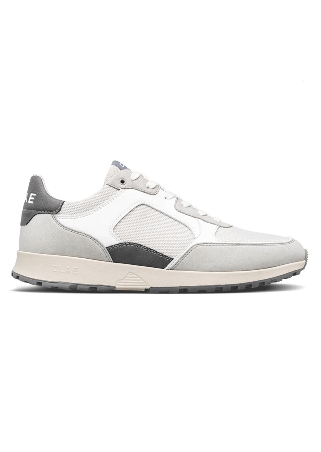 Clae Chaussures White Frost Grey / 40 Chaussures CLAE - Baskets Joshua