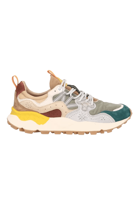 FLOWER MOUNTAIN Chaussures DEEP MUD-LIGHT BROWN-NAVY / 40 Chaussure Flower Mountain - Yamano 3