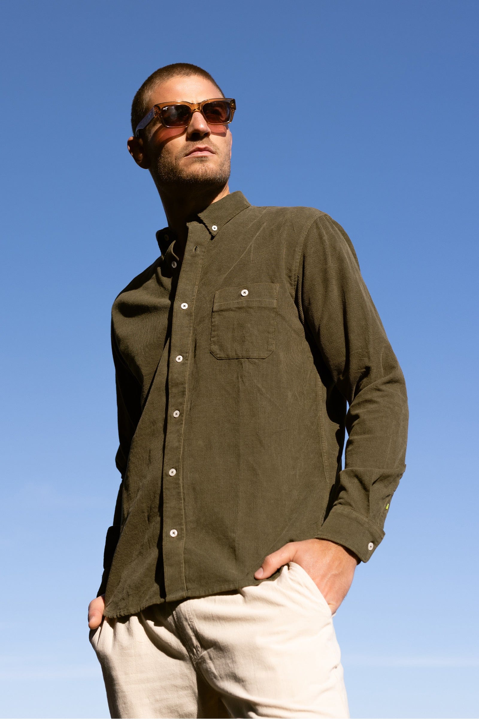 GILIS Chemises Chemise Gilis - Chemise en velours côtelé