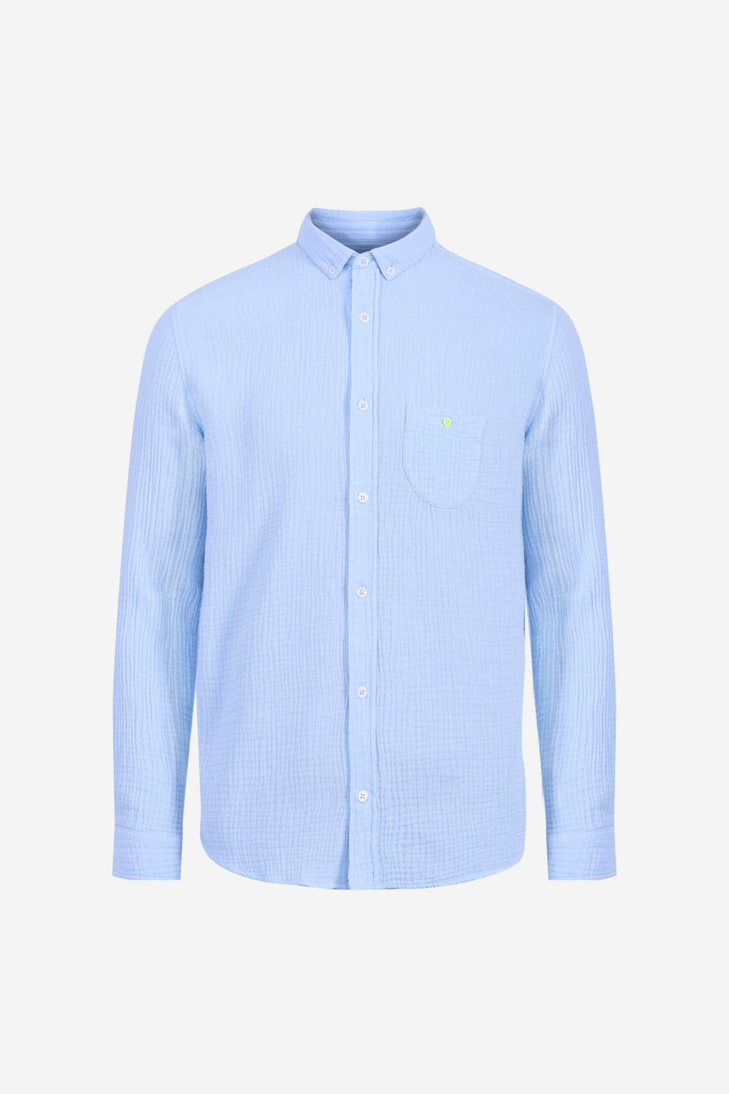 GILIS Chemises LIGHT BLUE / S Chemise Gilis - Chemise en gaze de coton