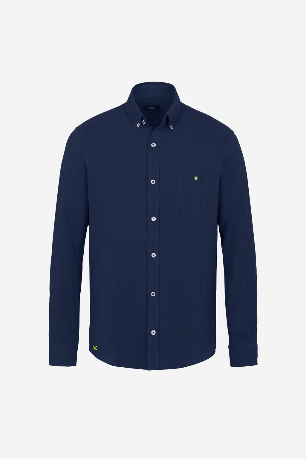 GILIS Chemises NAVY / S Chemise Gilis - Chemise en gaze de coton