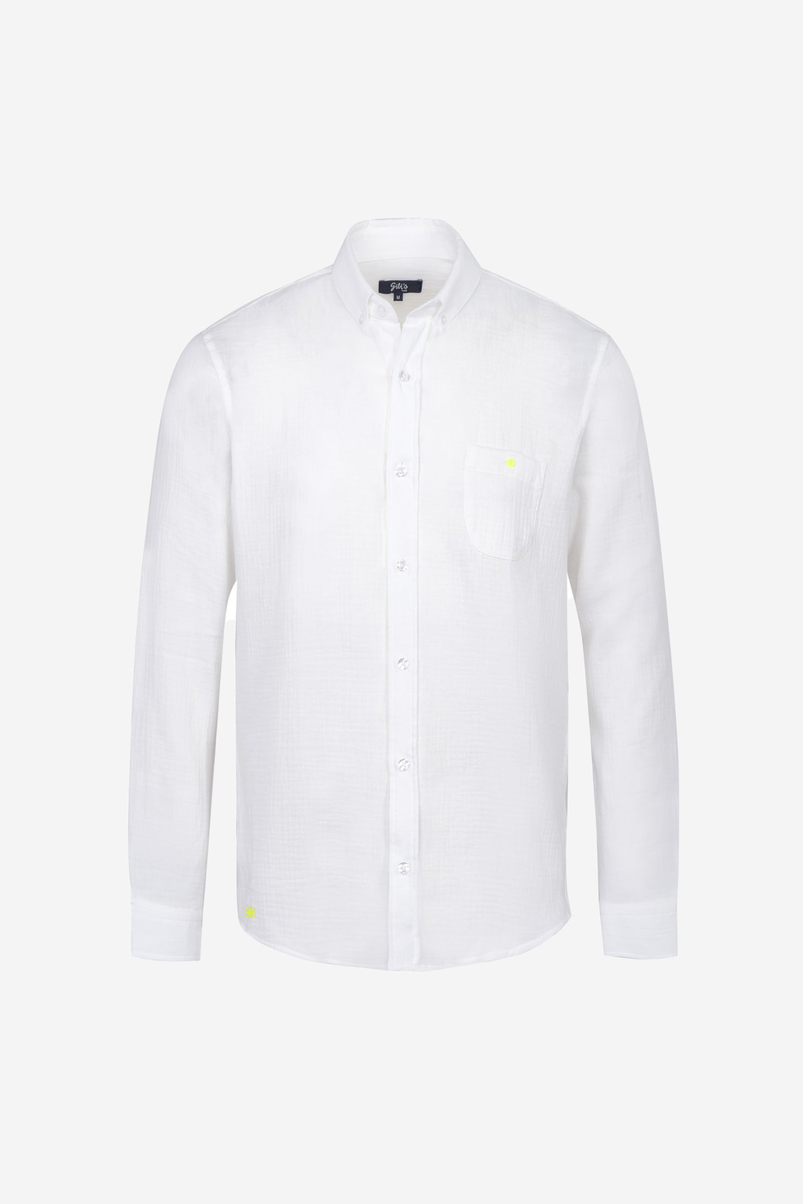 GILIS Chemises WHITE / S Chemise Gilis - Chemise en gaze de coton