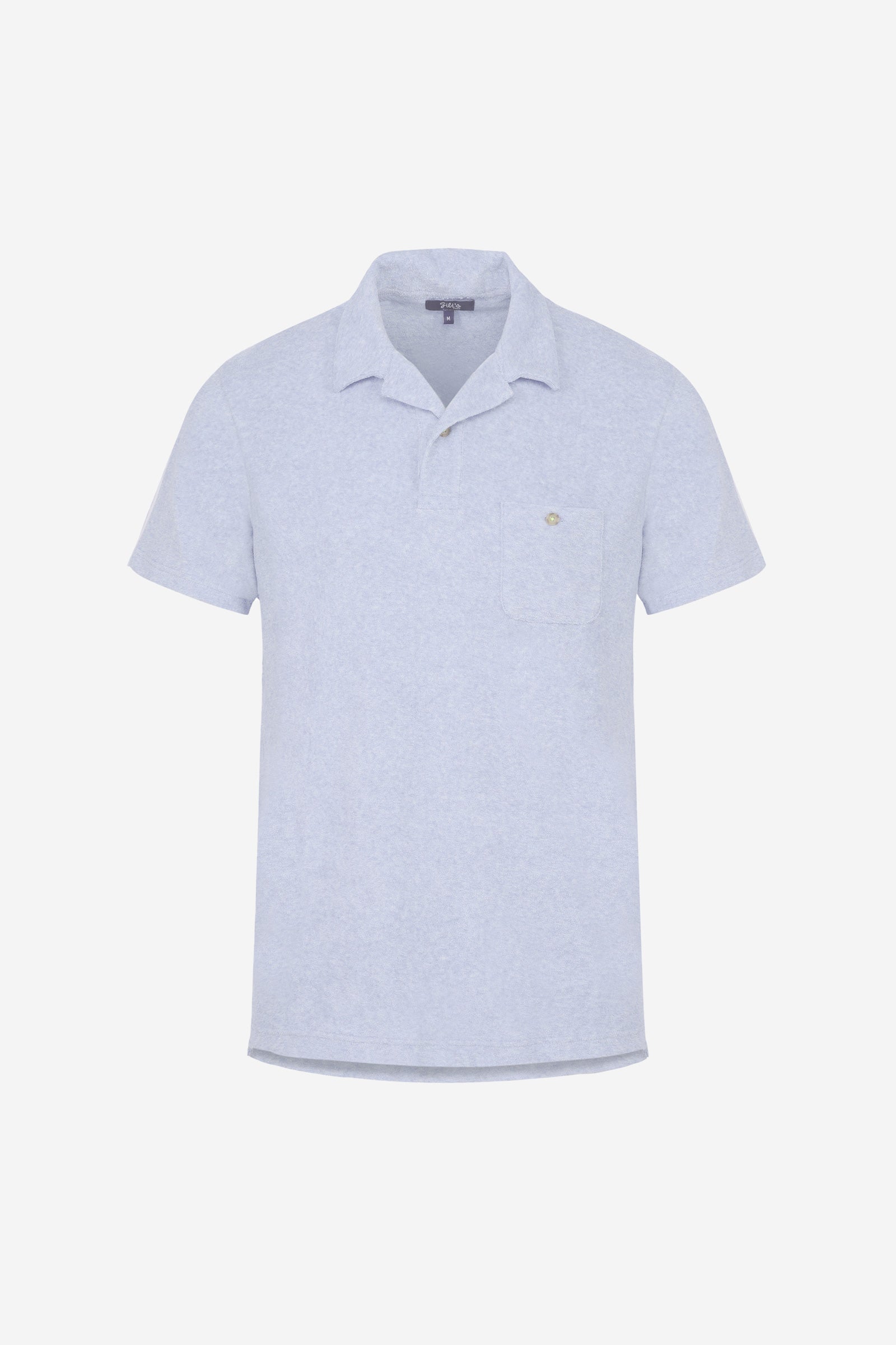 GILIS Polo/T-shirt MELANGE BLUE / S Polo Gilis - Polo en éponge