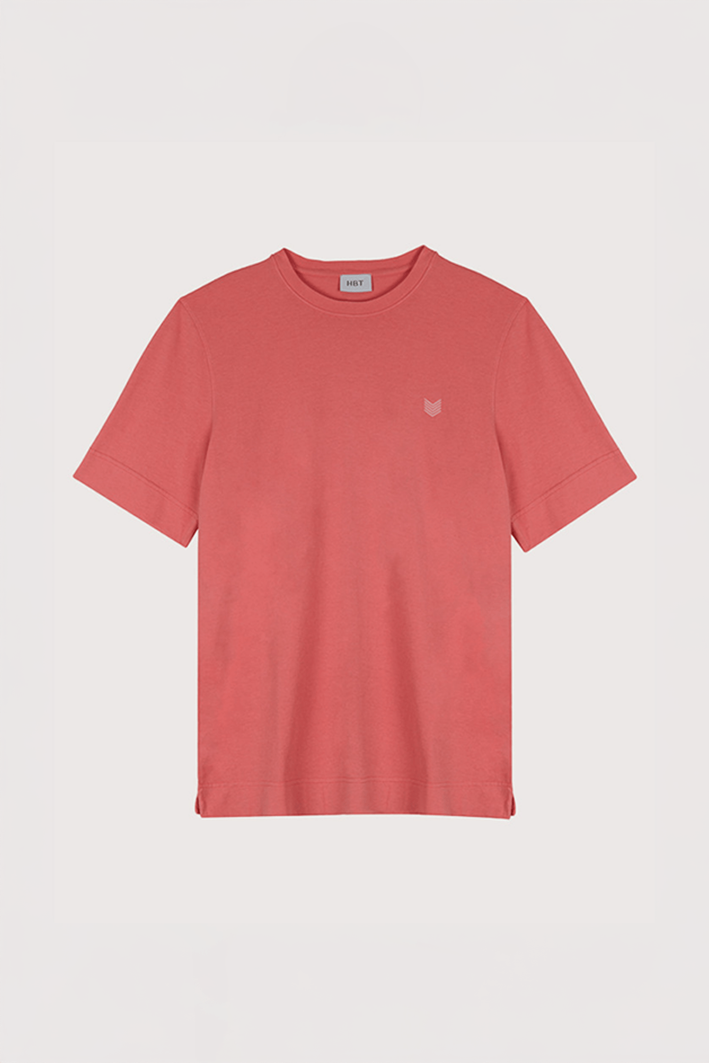 HBT Polo/T-shirt CORAIL / S T-shirt HBT - Coton Luigi Tshirt Col Rond