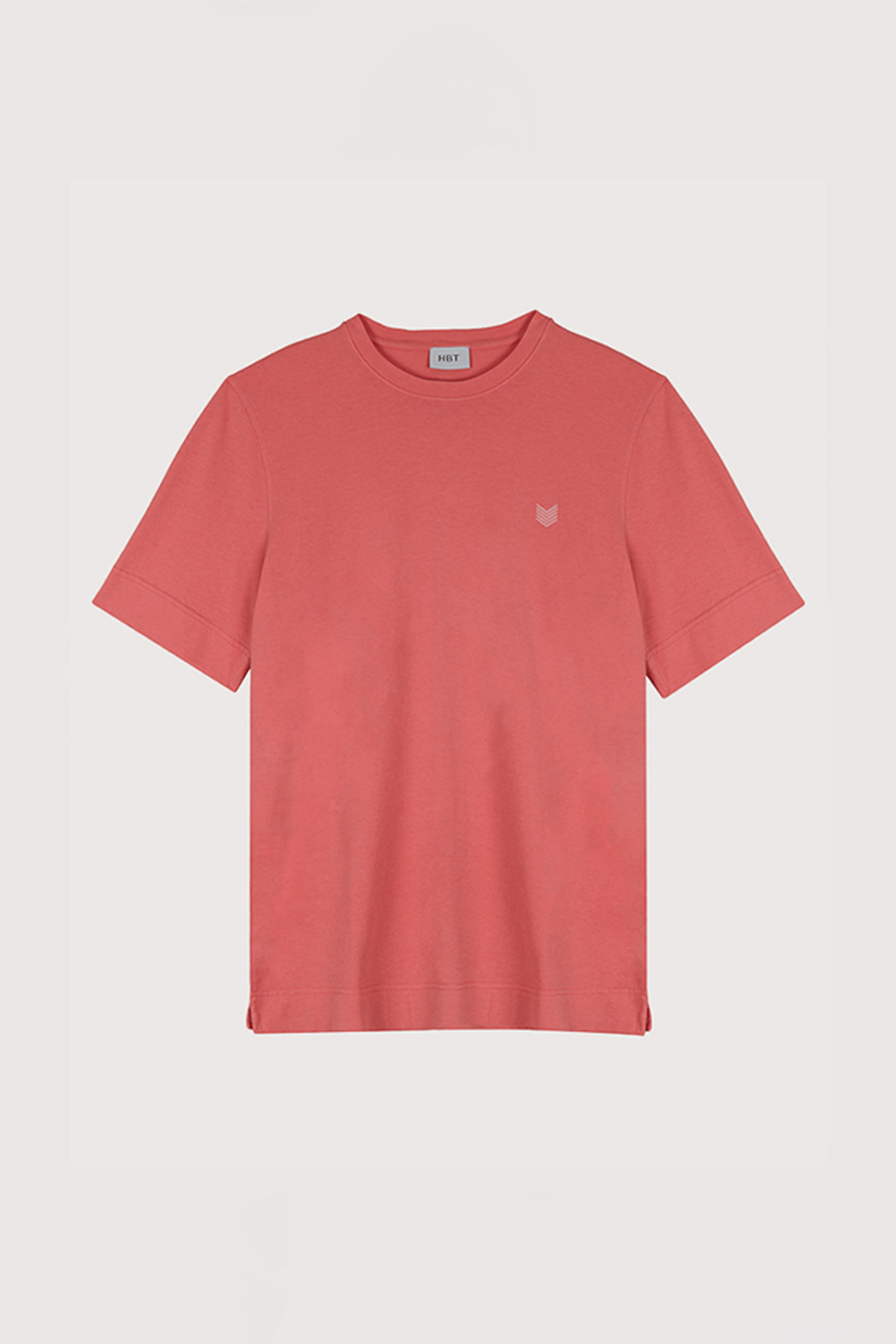 HBT Polo/T-shirt CORAIL / S T-shirt HBT - Coton Luigi Tshirt Col Rond