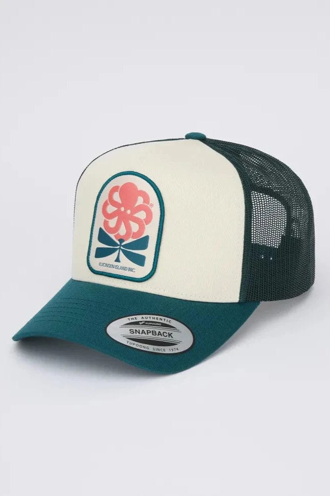 JONSEN ISLAND Accessoires GREEN / TU Casquette Jonsen Island  - Trucker Classic Flower Love