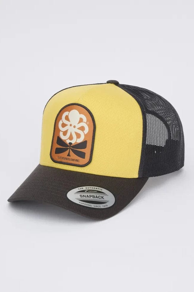 JONSEN ISLAND Accessoires YELLOW / TU Casquette Jonsen Island  - Trucker Classic Flower Love