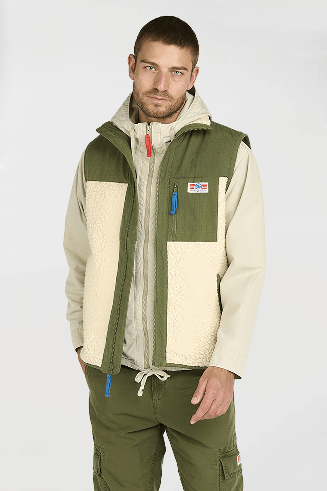 JONSEN ISLAND Veste/Blouson Veste Jonsen Island  - Gilet Sherpa Oreste