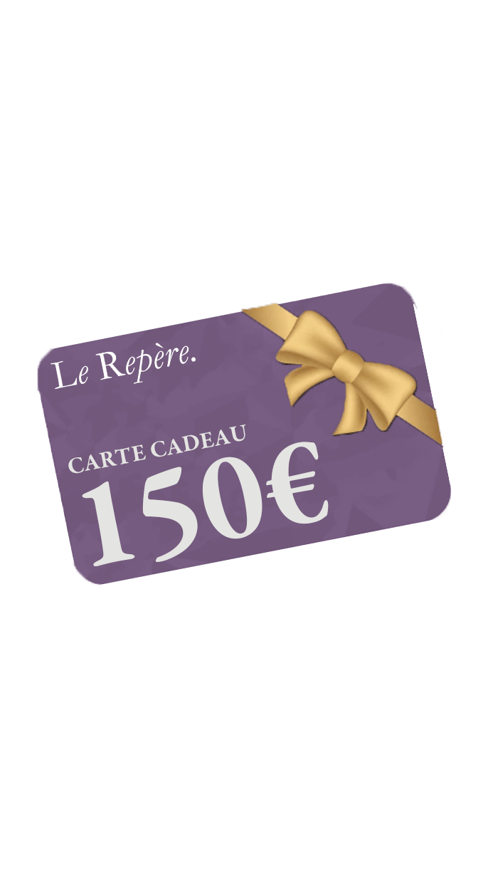 Le Repère. Cartes-cadeaux 150,00 € Carte-cadeau Le Repère