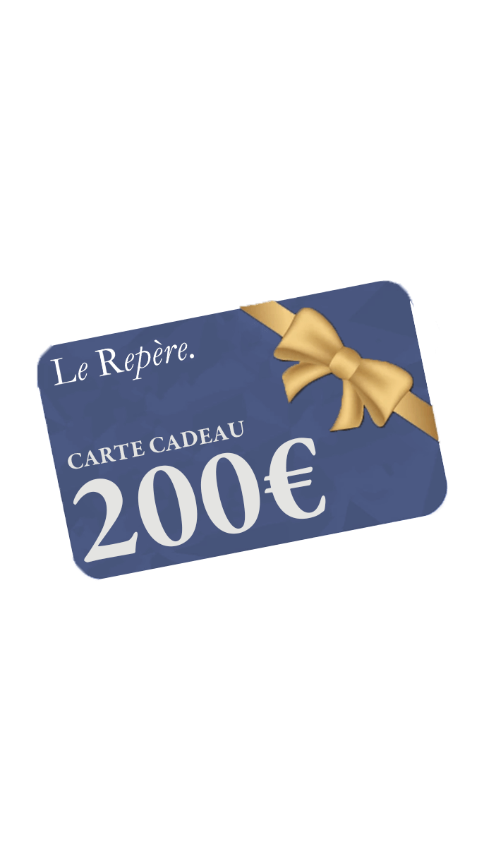 Le Repère. Cartes-cadeaux 200,00 € Carte-cadeau Le Repère