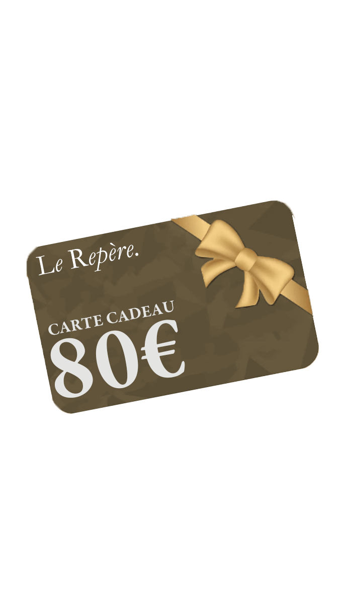 Le Repère. Cartes-cadeaux 80,00 € Carte-cadeau Le Repère